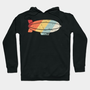 Retro Vintage Dirigible Airship Blimp Hoodie